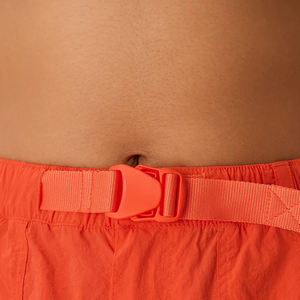 Pantalones cortos de gimnasio para mujer de cintura alta hechos a medida precio al por mayor, pantalones cortos atléticos transpirables para correr para mujer - Product Image 6