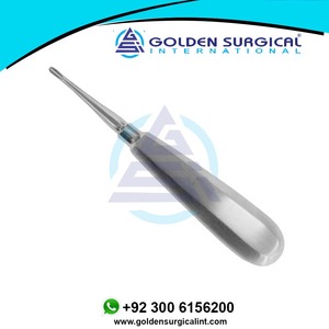 Élévateur apical dentaire droit en acier inoxydable de haute qualité, fournitures dentaires |   Instruments d'orthodontie et d'odontologie - Product Image 2