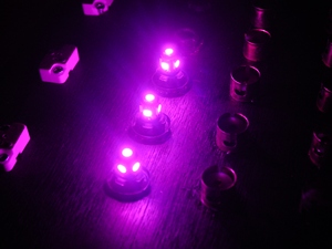 Vente en gros ampoule LED rose T10 5SMD pour voiture intérieur tableau de bord dôme carte porte plaque d'immatriculation de courtoisie 6V 12V 24V DC PA - Product Image 2