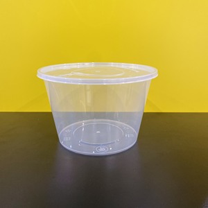 BPA miễn phí Việt Nam nhà sản xuất 16oz 20oz tiêm vòng hình dạng PP nhựa container với nắp đậy thực phẩm Takeaway salad lò vi sóng an toàn - Product Image 5