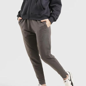 Women Active Casual Elastic <b>Bottom</b> Athletic Trousers High Waist Sporty Trousers <b>Leisure</b> Wear Gym Athletic Fitness Jogger Pants - Product Image 4