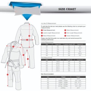 Tejido dorado Jiu Jitsu Gi brasileño bordado personalizado Kimono ligero tela duradera OEM entrenamiento traje de artes marciales - Product Image 3