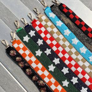 Go noles Florida state beaded purse <b>strap</b> handmade purse <b>strap</b> ideal <b>for</b> clear <b>bags</b> and replacement - Product Image 2