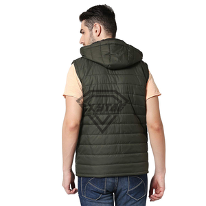 Chaleco Acolchado de Invierno con Logotipo Personalizado de Moda para Hombre, Cómodo, Transpirable y Cálido, Chalecos Acolchados para Exteriores, Fabricante OEM - Product Image 2