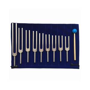 Juego de diapasones Solfeggio, Kit de curación de frecuencia de 9 piezas, reparación de ADN, equilibrio de Chakra, terapia de sonido, Manual, instrumentos médicos - Product Image 1