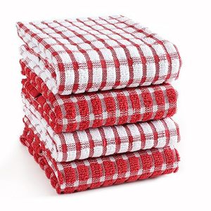 Vente en gros d'essuie-mains éponge douce et absorbante pour cuisine logo personnalisé 60*40 cms 340 GSM ensembles de serviettes de nettoyage de cuisine - Product Image 3