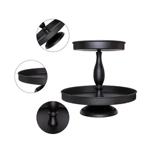 Handmade Designer Metal Cake Stand for Trendy Interior Decor Party Styling with Custom MOQ 500 <b>resin</b> <b>epoxy</b> mold - Product Image 2