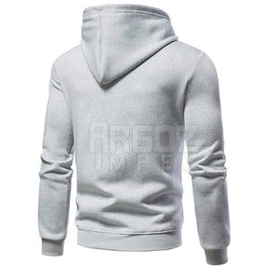 Meilleure vente Tenue de jogging d'hiver de haute qualité pour homme, vêtements d'entraînement respirants avec impression de logo personnalisé, ensembles de motifs solides - Product Image 4