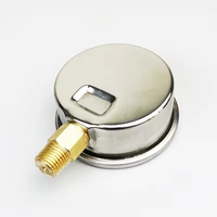 High-Accuracy Brass Water Pressure Gauge Industrial Grade Brass Pressure Gauges