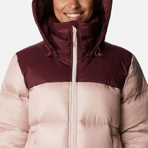 Gran oferta, chaqueta acolchada de Invierno para mujer, abrigo clásico de talla grande con cremallera y ropa de calle transpirable recortada, estilo clásico de invierno cálido - Product Image 3