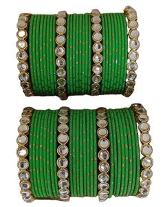 Best Selling Product Women's Elegant Design Handmade Glass Bangle <b>Sets</b> High Quality Handmade Jewelry Chudiyan <b>Set</b> For Ladies - Product Image 1