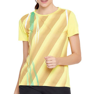 Camiseta sólida de manga corta informal para mujer a la moda, camiseta personalizada a precio de fábrica para mujer - Product Image 1