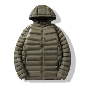 Chaqueta acolchada Venta al por mayor Tallas grandes Puffer Coat Impermeable Logo Terminado Invierno Outwear Casual 5XL - Product Image 3