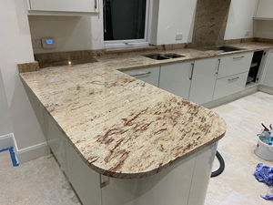 Dalles de granit ivoire Bhama de l'Inde pour l'extérieur, la cuisine et l'extérieur dans toutes les tailles Fournisseur direct - Product Image 6