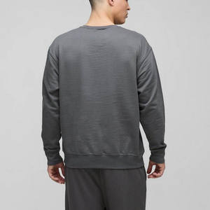 Nueva llegada de alta calidad básica Regular Fit Bane licencia impresión sudadera hombres sudadera personalizada mezcla de algodón sudadera - Product Image 4