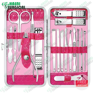 Nuevo profesional 15PCs Nail Clipper Kit Manicura Pedicura Set con herramientas de cuidado de uñas de acero inoxidable CE ISO Apperoved - Product Image 4