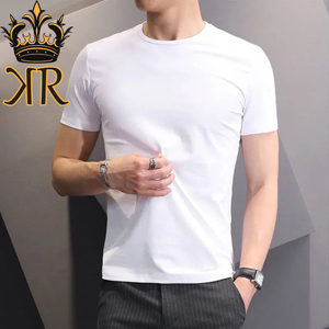 Camiseta Personalizada para Hombre 100% Algodón, Estilo Unisex de Manga Corta con Diseño en Blanco, Ropa OEM a Precio Económico - Product Image 3
