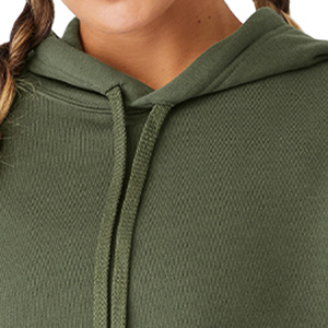 Sweat-shirts et sweats à capuche courts décontractés pour jeunes femmes, qualité supérieure, logo de marque, OEM, fournisseur de vêtements pour femmes sur mesure - Product Image 5