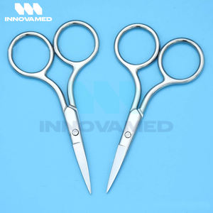 Ciseaux à sourcils en acier personnalisés de tailles différentes durables de qualité des Highlands bon fournisseur OEM ODM Service - Product Image 3