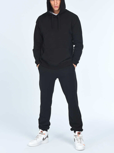 Streetwear Custom logo Cotton Sweatpants and Hoodie Set Custom Oversize <b>Tracksuit</b> High Quality Unisex Fleece <b>Plain</b> <b>Tracksuits</b> - Product Image 3