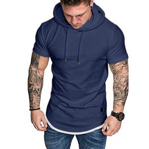 Venta caliente Nueva llegada Camiseta con capucha para hombre con OEM personalizado Precio barato al por mayor - Product Image 5
