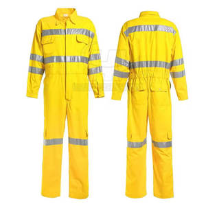 Overol de Seguridad Reflectante de Alta Visibilidad, Ropa de Trabajo de Poliéster con Certificación CE, Ligero, de Alta Calidad, con Detección de Agujas - Product Image 2