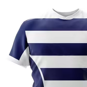 Uniforme de rugby 100% polyester respirant, séchage rapide, grande taille, imprimé, personnalisé, sublimé, durable, évacuation de l'humidité, unisexe, adulte - Product Image 4