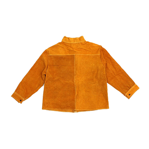 Professional Genuine Leather Welding Jacket for Unisex Durable Heat Shield Safety Clothing ANSI/CE Certified Flame-Retardant - Product Image 1