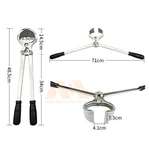 Instrumento de Castración Burdizzo Reutilizable, Herramienta para Animales de Acero Inoxidable Duradero, Castrador Burdizzo, Herramienta de Alta Resistencia - Product Image 3