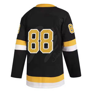 Maillot de hockey sur glace sur mesure de haute qualité, respirant, écologique, à séchage rapide, léger, grande taille pour homme, en vente - Product Image 4