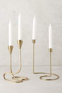 Modern minimalist taper <b>candles</b> in earth tones and <b>black</b>. Available at wholesale prices. - Product Image 4
