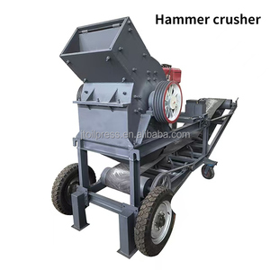 Hiệu quả cao xách tay DIESEL búa Máy Nghiền nhỏ di động than thủy tinh vàng quặng máy nghiền đá - Product Image 6