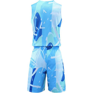 Uniformes de basketball personnalisés, uniformes d'équipe, uniformes de jeu Vente en gros d'usine Quickdry Euroleague Basketball OEM - Product Image 3