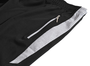 Ensemble de survêtement pour hommes coupe ajustée Style Street wear tissu de coton respirant tailles adultes ensemble de survêtement à manches longues pour un usage quotidien - Product Image 4