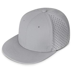 Chapeau vietnamien Fabricant de tissu en coton Logo personnalisé Chapeaux de baseball en maille de polyester à 6 panneaux avec trous découpés au laser Chapeau de sport à séchage rapide - Product Image 6
