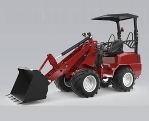 Chargeuse sur pneus diesel 21 CV 4x4 haute puissance avec moteur puissant, capacité de la benne de 30 m³, 2500 kg, garantie 5 ans - Product Image 3