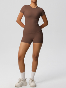 Ropa de Yoga multicolor de alta calidad, ropa de gimnasio transpirable y elástica, conjunto de Yoga para mujer - Product Image 3