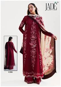 ¡Material de vestido de algodón de césped de lujo pesado para Salwar Kameez colección al por mayor para ropa casual disponible a excelentes precios! - Product Image 3