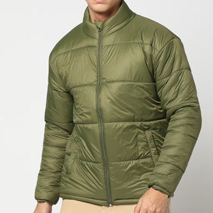 Personalizado de alta calidad OEM diseño personalizado ropa de invierno abrigo de burbujas hombres Streetwear otoño hecho en Pakistán chaqueta acolchada - Product Image 2