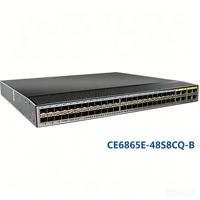 Cloud Engine CE6865E-48S8CQ-B 48x10GE SFP+ 8x100GE QSFP28 Switch Pusat Data Layer 3 Switch Jaringan Cloud 4.8Tbps