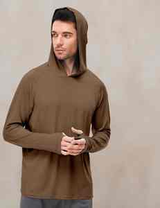 Sudadera Deportiva Informal Ligera de Manga Larga con Logotipo Personalizado de Diseño OEM, Sudadera Atlética de Poliéster Transpirable para Invierno - Product Image 2