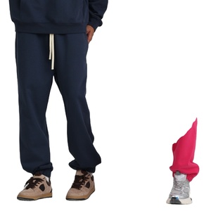 กางเกงวอร์มลำลองเอวกลางคุณภาพสูงสำหรับผู้ชายปี 2026 พร้อมกระเป๋า โลโก้สั่งทำได้ ผ้าเทอร์รี่เนื้อหนัก 100% ผ้าฝ้าย สำหรับผู้ชาย - Product Image 1