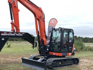 Kubota รถขุด KX080มือสองอุปกรณ์ขุดตีนตะขาบขนาดเล็ก - Product Image 2