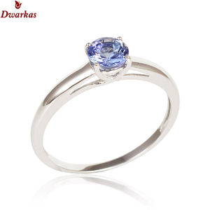 Nouvelle vente 925 argent Sterling Tanzanite bague en pierres précieuses mode classique pour dames fête d'anniversaire haute qualité personnalisé Fine - Product Image 1