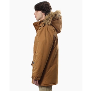 Chaqueta Parka Casual de Invierno para Hombre, con Capucha, Cierre de Cremallera, Ligera, Impermeable, Transpirable, Forro de Poliéster y Lana, Tallas Grandes, Moda - Product Image 5