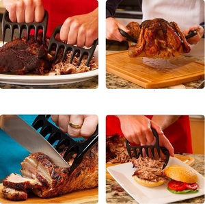 Griffe à viande en plastique PP, fabrication directe, facile à utiliser, facile à nettoyer, accessoire pour barbecue au charbon de bois - Product Image 4