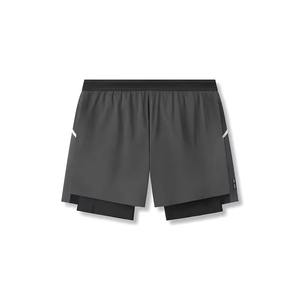 กางเกงฟิตเนสกางเกงขาสั้นเล่นกีฬาสำหรับผู้ชาย, กางเกงห้าจุดขาสั้นสำหรับใส่ออกกำลังกายเล่นบาสเก็ตบอลแห้งเร็วแบบลำลองสำหรับฝึกซ้อมวิ่ง - Product Image 6