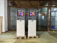 Distributeur de billets ATM personnalisé avec SDK, écran LED et système d'exploitation Windows pour kiosque bancaire en libre-service