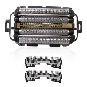 Juego de cabezales de repuesto de cinco cuchillas para afeitadora eléctrica, interior y exterior, para afeitado facial, rotatorio, recargable, impermeable, lavable, RV - Product Image 1