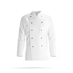 Uniforme de Restaurante y Hotel para Personal de Bar, Chef, Camarero, Camarera, Cocina, Comedor Fino, Moderno, Informal, Formal, Tejido, Largo - Product Image 1